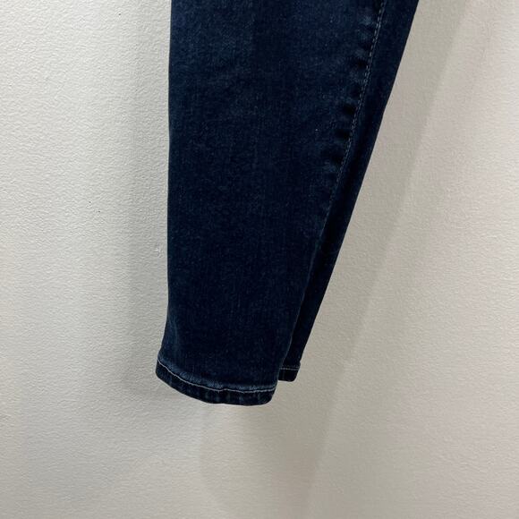 AG Blue 32 Denim Jeans The Abbey Ankle Mid Rise Super Skinny Leg Regular Fit - Picture 4 of 9